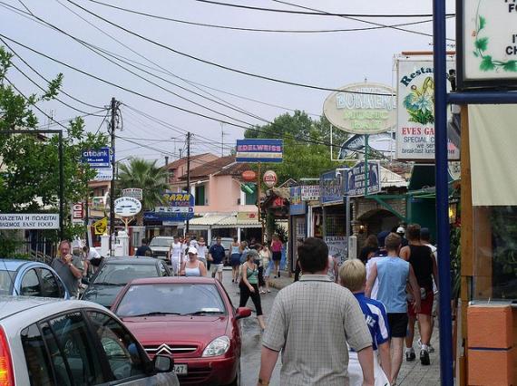 'We found this great little town in Corfu' - Korfu