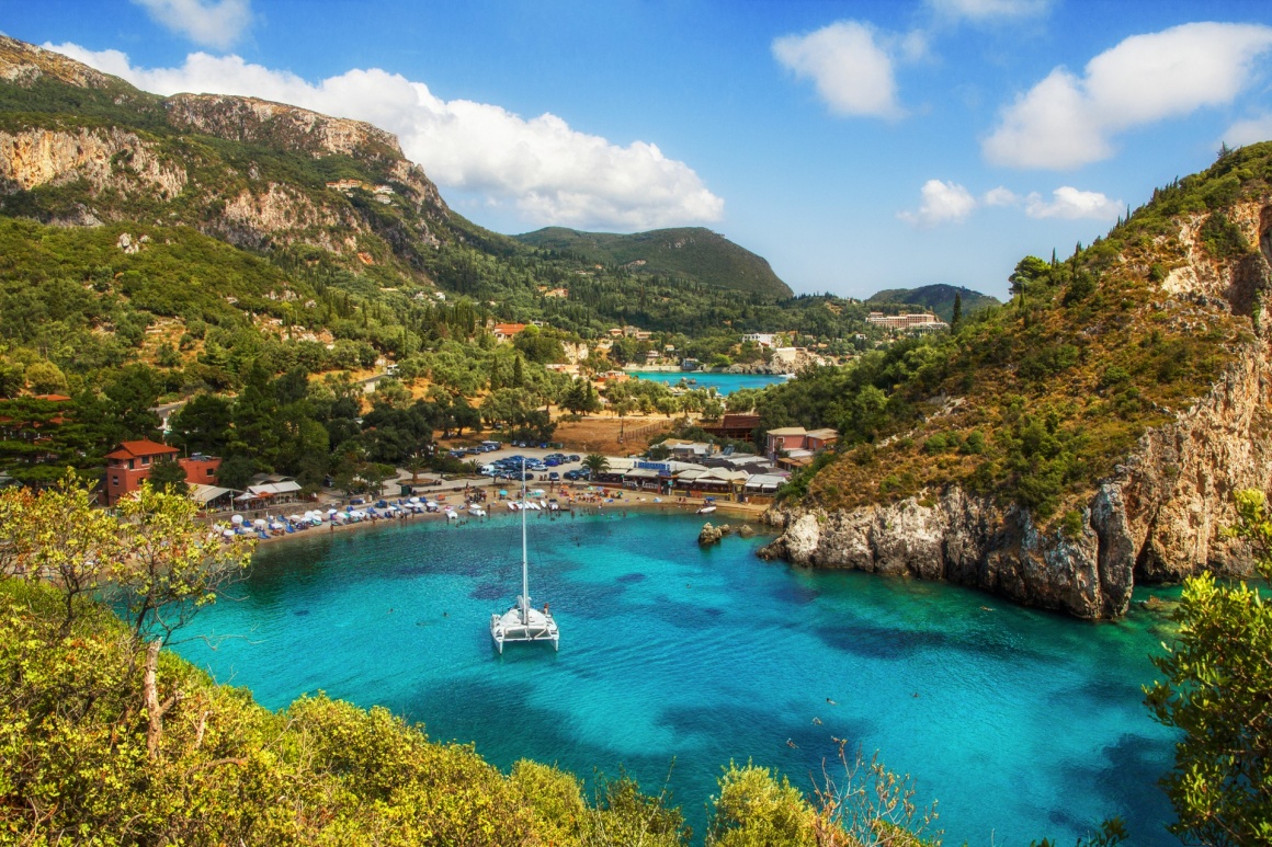 'Paleokastritsa bay, Corfu, Greece' - Korfu